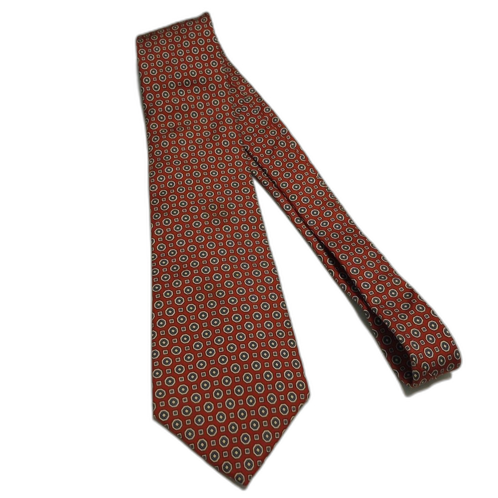 Mario Valentino 100% Silk Made in the USA Men's Neck Tie 57 inches long